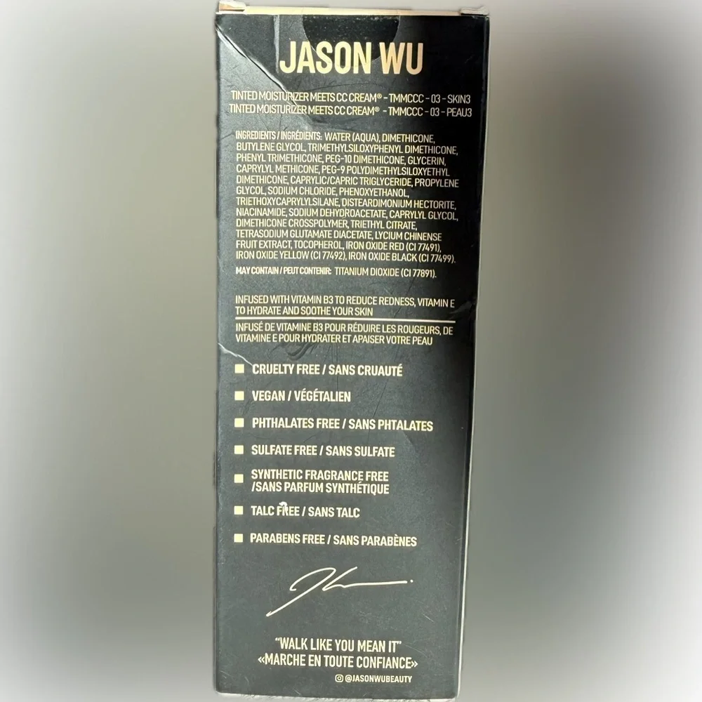 🤎JASON WU🤎Tinted Moisturizer x CC Cream in One in 03/NIB